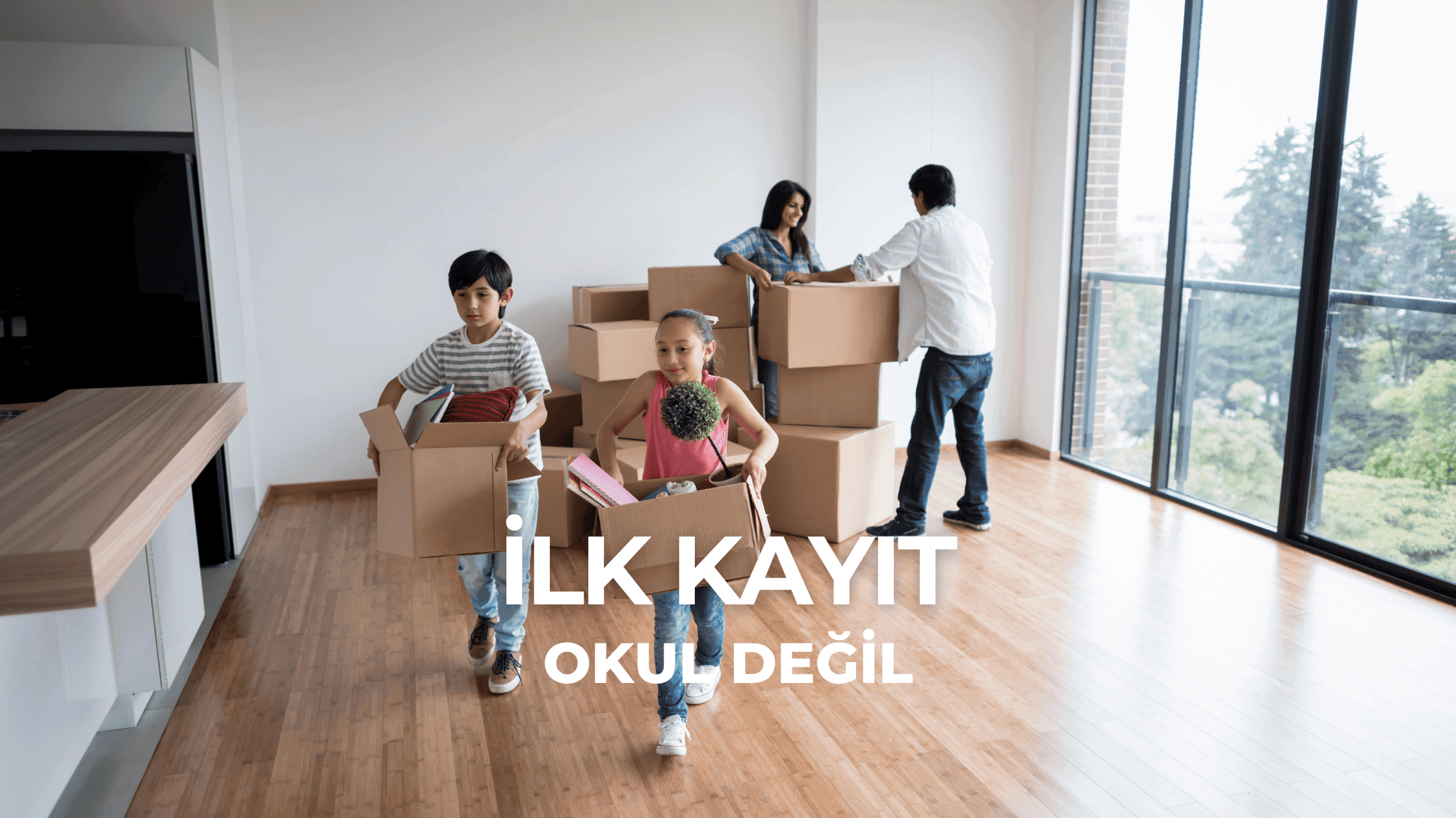 Avrupa'ya çocukla taşınınca hangi işlem önce gelir?